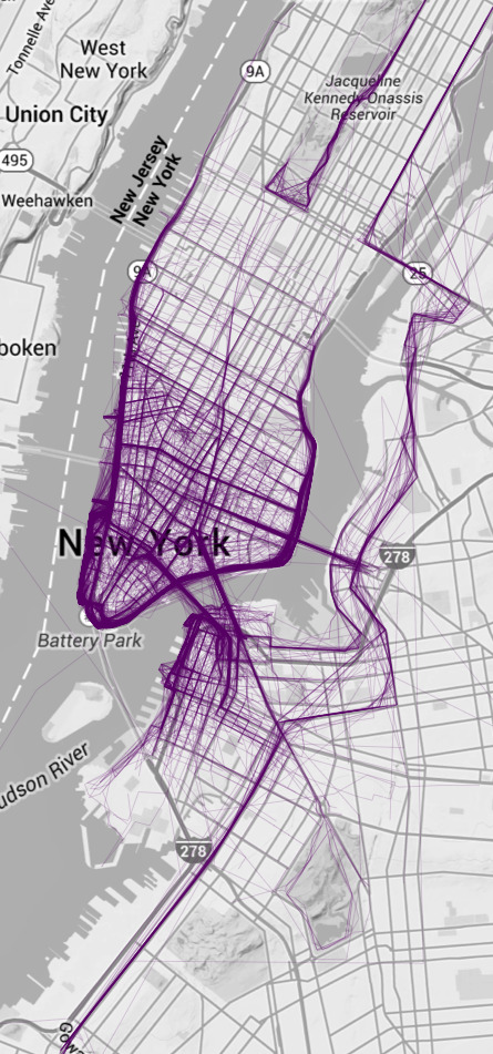 Dónde corre la gente en Nueva York