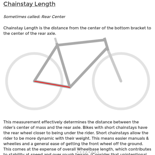 Captura de pantalla de Bicycle Geometry Terms