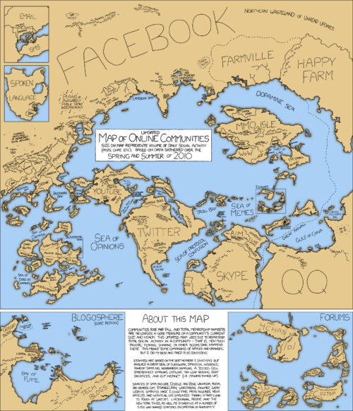 Online Communities in 2010, by XKCD