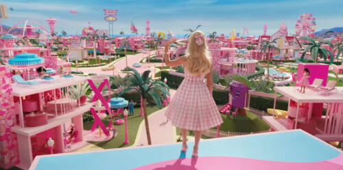 Escena de la película Barbie