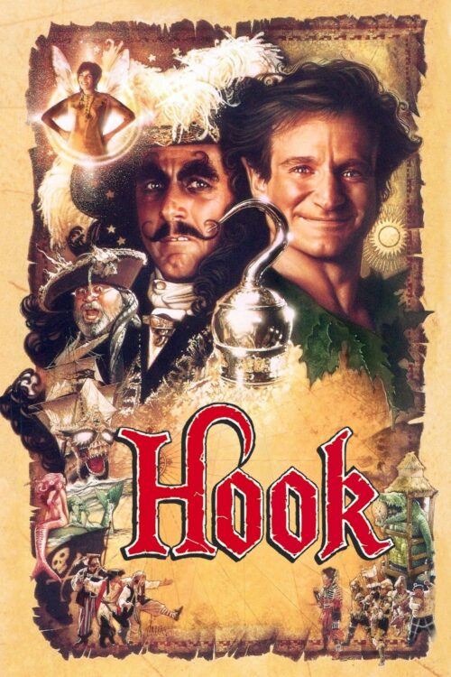 Cartel de Hook (El Capitán Garfio)