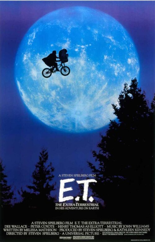 Cartel de E.T. The Extra-Terrestrial